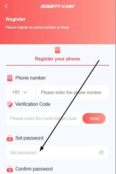 Set a strong password